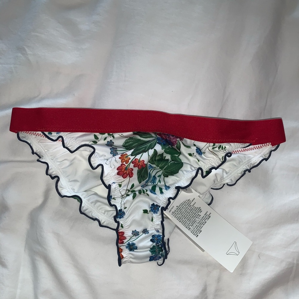 Floral bikini bottom